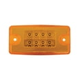 thumbnail image 3 of GG Grand General 76320 Luz sellada para visera/marcador de cabina Spyder rectangular ámbar de 8 LED para Freightliner Century/Columbia, 3 of 5