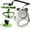 Gray, variant on 13Ft Retractable Dog Leash with Built-in Poop Bag Holder, Leash for Dogs. Light up leashes for Dogs. Reflective Dog Leash(Green)