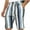 Black, variant on IROINNID Bermuda Shorts for Men Solid Elastic Waist Stripe Pocket Beach Pants Shorts Pants,Black