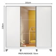 thumbnail image 3 of Ropero Closet Madesa 3 Puertas 1 Espejo B CP, 3 of 5