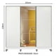 thumbnail image 3 of Ropero Closet Madesa 3 Puertas 1 Espejo B CP, 3 of 5