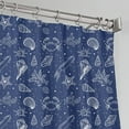 thumbnail image 2 of Homi Drapes 100% Blackout Curtain Triple Pinch Pleat Thermal Insulated Room Darkening Spill Proof Machine Washable Window Treatment Panels (1 Panel, 52x95, Twilight), 2 of 8