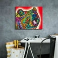 thumbnail image 4 of Epic Graffiti 'Roaring Bear' by Dean Russo, Canvas Wall Art, 24"x20", 4 of 8