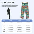 thumbnail image 6 of Kdxio Hawaii Palms Print Men's Sleep Pajama Pant Lounge Pants with Pockets, 6 of 8