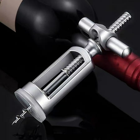 

BAOLIANKE Jar Opener Can Opener Red Wine Manual Creative Tool Alloy Personalized Multifunctional Household Simple Wine Stopper Driver