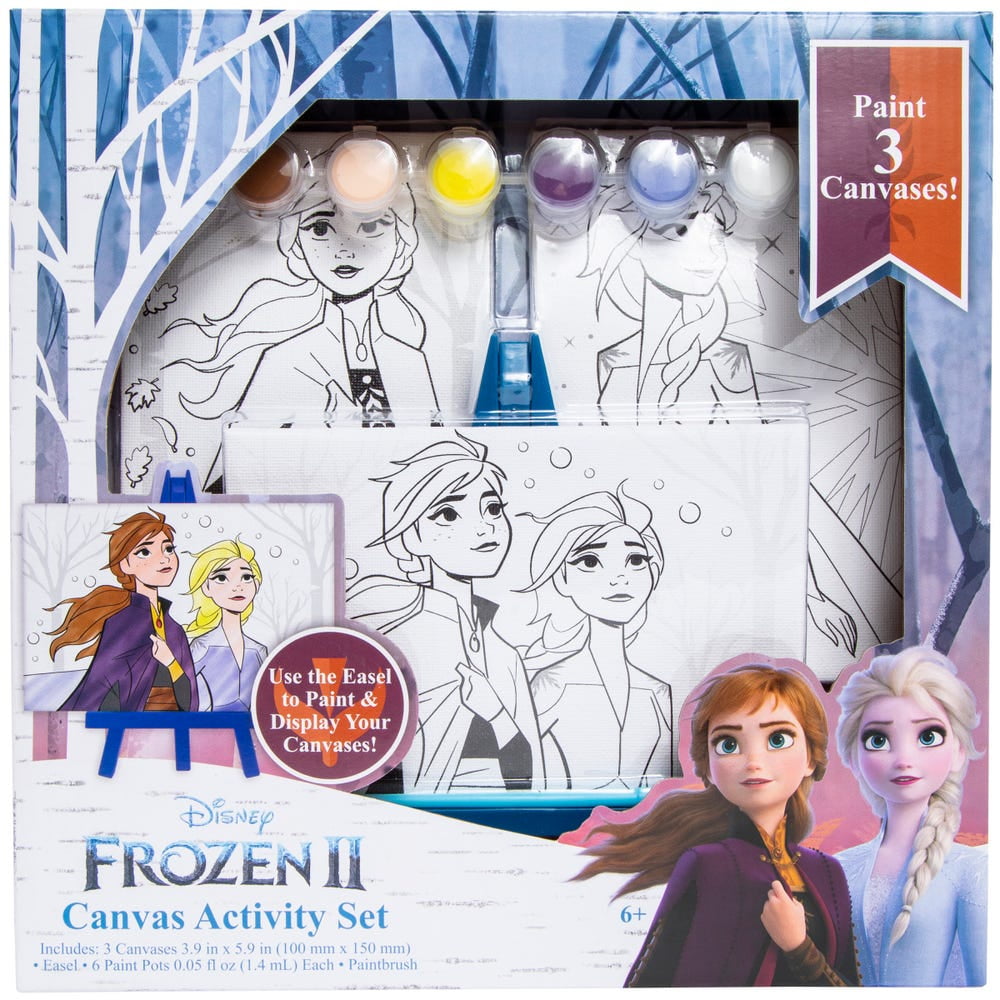 Disney Frozen II Children's Art Craft Paint Your Own Posters Painting Gift 