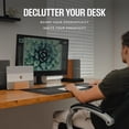 thumbnail image 2 of Soporte Vertical COREMINDED Vertical Laptop Stand For Desk Madera Nogal Ajustable para MacBook y Laptops, 2 of 5