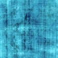thumbnail image 1 of Ahgly Company Indoor Square Abstract Light Blue Modern Area Rugs, 7' Square, 1 of 4