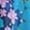 Blue-2, variant on Womens Wedding Guest Dresses Boho Floral Chiffon Dressy Elegant V Neck Belted A Line Prom Cocktail Midi Dress
