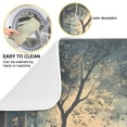 thumbnail image 2 of Yayeee Dish Drying Mat for Kitchen Counter 16"x18" Microfiber Absorbent Pad, Retro Forest, 2 of 7