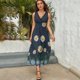thumbnail image 5 of Vestido De Noche De Lujo Sin Mangas Para Mujer, Daisy Vestido De Fiesta, 5 of 5