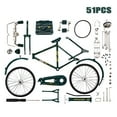 thumbnail image 1 of Modèle Rétro de Bicyclette DIY 2023 pour Enfants 1 10 Simulation Mini Kit d'Échelle de Modèle de Bicyclette avec Gonfleur et Mallette Jouets Modèles de Vélo à Doigts Art Créatif en Fer Jouets d'Ornement de Table, 1 of 15