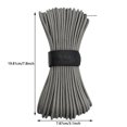 thumbnail image 2 of 550 Paracord Rope 100ft 4mm Thin Parachute Cord for Climbing Camping Tent Clothsline Utility Rope Black 30m, 2 of 3