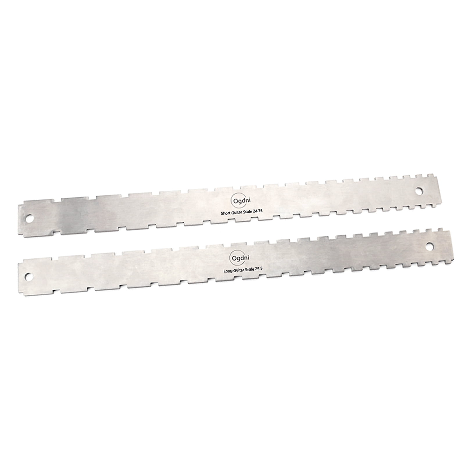 BQBQERT Guitar Notched Straight Luthiers Tool String Action Ruler Guitar Notched Straight String Height Gauge