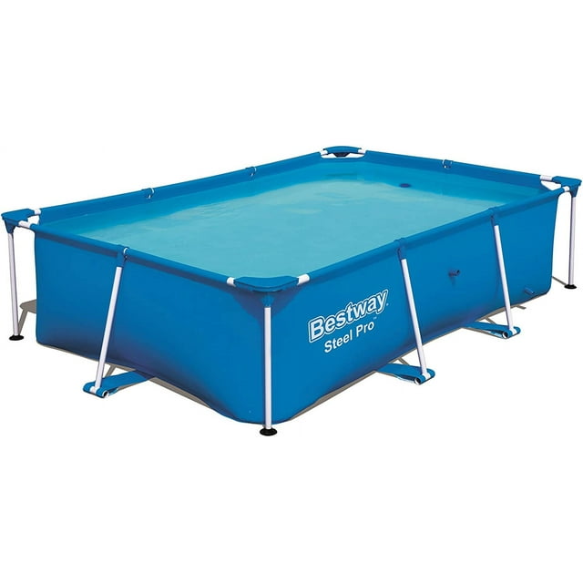 Alberca con estructura rectangular 2.59x1.70x.61cm azul 1mod