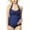 Navy, variant on Maternity Women's UPF 50+ One Piece Halter Swimsuit