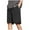 Black, variant on fatyb Mens Workout Shorts Drawstring Loose Athletic Shorts Lightweight Gym Shorts for Running Training