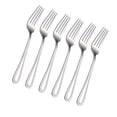 thumbnail image 4 of 6 Pieces Forks Long Handle Kitchen Utensil for Restaurant Valentines Holiday, 4 of 8