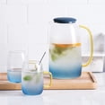 thumbnail image 4 of Jarra de agua para bebidas 250ml Vaso para beber Vasos Jarra de agua fría y 1 jarra 2 vasos Gloria Taza de la jarra, 4 of 7