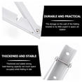 thumbnail image 4 of Minkissy 2PCS Triangle Floating Shelf Brackets Strong Load-bearing Capacity for Homeowners, 4 of 8