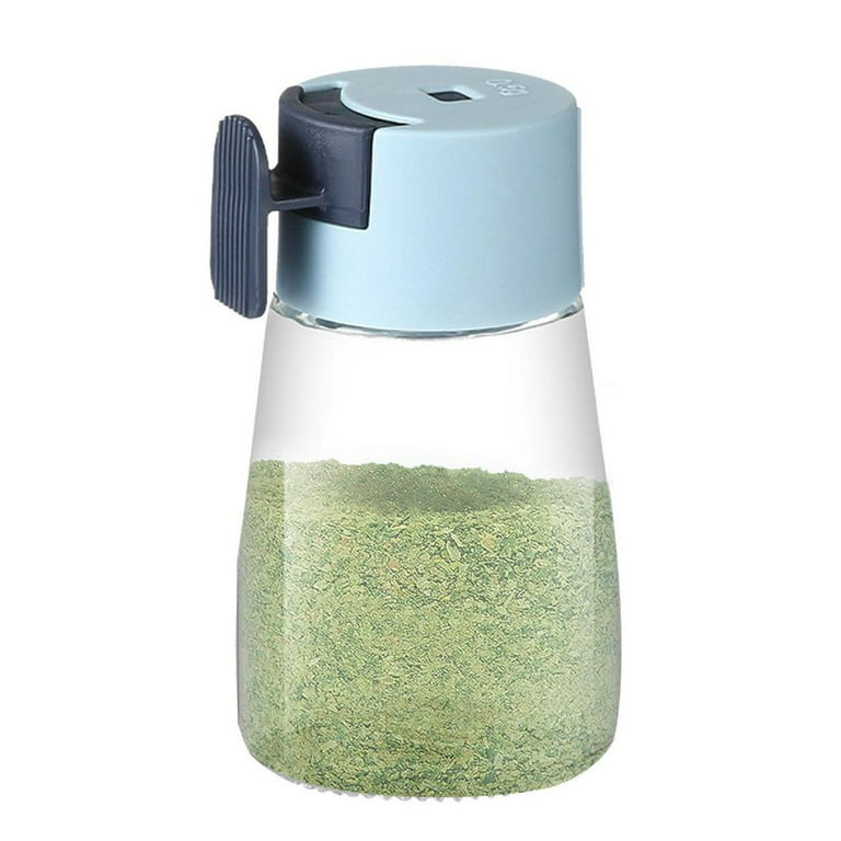 Tohuu Kitchen Salt Shaker Push Type Seasoning Dispenser Seasoning Jar  Conical Glass Spice Shaker Bottle With Adjustable Pour Holes For Paprika  responsible 