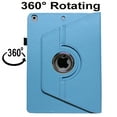 thumbnail image 2 of JYtrend Rotating Case for iPad 10.2 8th 7th Generation Cover with Pocket, Blue, 2 of 6