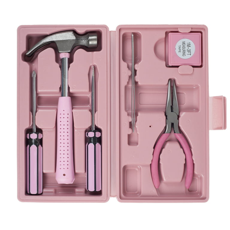 Stalwart Household Tool Kit – 7-Piece Handheld Tool Set with