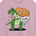 thumbnail image 3 of Toy Story - Rex Flex - Women's Racerback Tank Top, 3 of 5