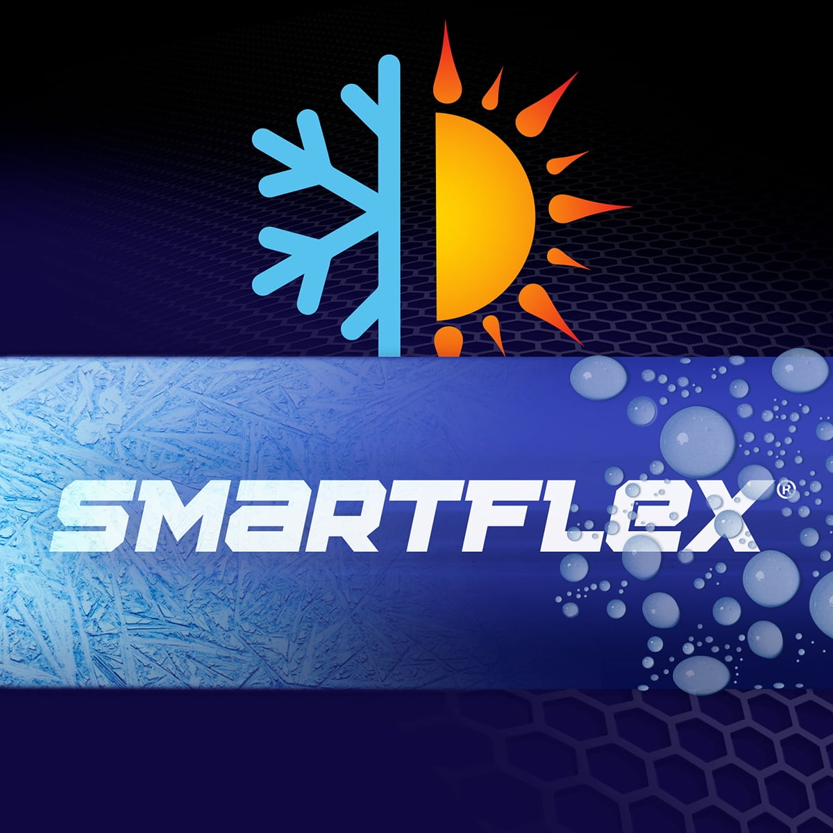 SmartFlex® Air Hose, 3/8" x 50', 1/4" MNPT Fittings