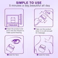 thumbnail image 6 of Rongsi Ice Roller for Face and Eyes,Ice Face Roller, Multi-Functional Facial Skin Care Tools with 2 in 1 Face Roller,Massager Roller Tools, Self Care Gifts for Men Women, 6 of 7