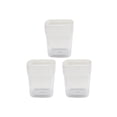 thumbnail image 1 of 3 Pcs Pots Auto-Arrosants avec Drainage Réservoir Visible Pots Double Couche Plastique, 1 of 8