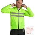thumbnail image 3 of AOLIGEI Ultralight Men's Cycling Windbreaker Reflective Jacket Windproof Bike Jacket Water Resistant MTB Road Bicycle Long Jersey, 3 of 6