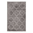 thumbnail image 3 of Unique Loom Trellis Shag Collection Area Rug - Traditional (5' 1" x 8' Rectangle Dark Gray), 3 of 10