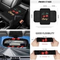 thumbnail image 5 of Yuyamidu Cherry Car Seat Cover Set 12 PCS Auto Bucket Seat Covers for Women Steering Wheel Cover Seat Belt Pad Armrest Cover Garbage Bin Air Vent Pocket Rearview Mirror Cover Coaster Keychain, 5 of 6