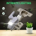 thumbnail image 2 of Hinge Led Sensor Light for Kitchen Cabinet Cool White Universal Intelligent Home Lamp Cupboard Closet Wardrobe Door Switch, 2 of 4