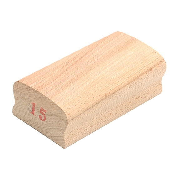 Wood Luthier Tool for Sanding Professional 15 Inch Radius Leveling Block Light Brown