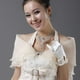 thumbnail image 3 of Chal de novia de moda blanco, chal de encaje, chal fino de verano, accesorios de boda, 3 of 5