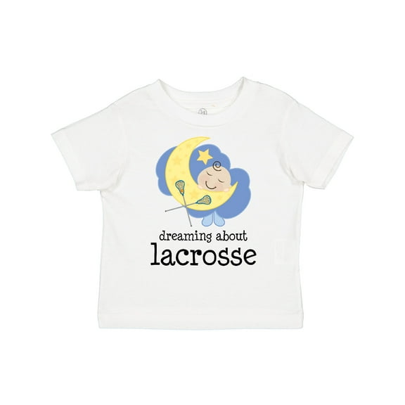 Inktastic Lacrosse Baby Dream About Boys or Girls Toddler T-Shirt