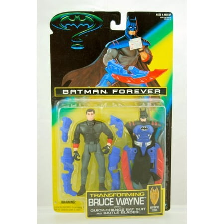 Batman Forever - 1995 - Transforming Bruce Wayne Figure - Body Adaptive  Techsuit - Kenner - Limited Edition - Mint - Collectible | Walmart Canada