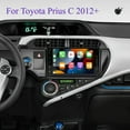 thumbnail image 1 of For Toyota Prius C 2012+, Android 13 Car Stereo With Wireless Carplay & Android Auto, 7 Inch Touchscreen Radio, 2Gb+32Gb, Ahd Backup Camera, Wifi Gps Bluetooth, 1 of 9
