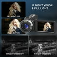 thumbnail image 5 of MARVUE 8K Video Camera for Youtube 64MP 18X Digital Zoom 3.0 inch Flip Screen Camcorder Vlogging Camera with 32GB SD Card, 5 of 7