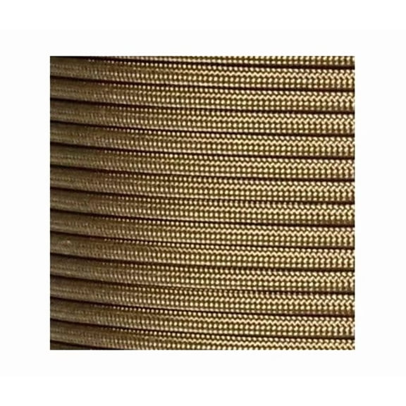 US Ropes Type III Commercial 550 Paracord 100' Hank Made in USA Survival Cord Parachute Outdoor (Khaki)