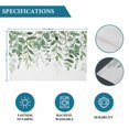 thumbnail image 6 of Green Leaves Placemats Set of 6, Summer Botanical Placemats for Dining Table, Place Mats for Kitchen Tabletop, Waterproof Wipeable Dining Table Mats Set, 6 of 9