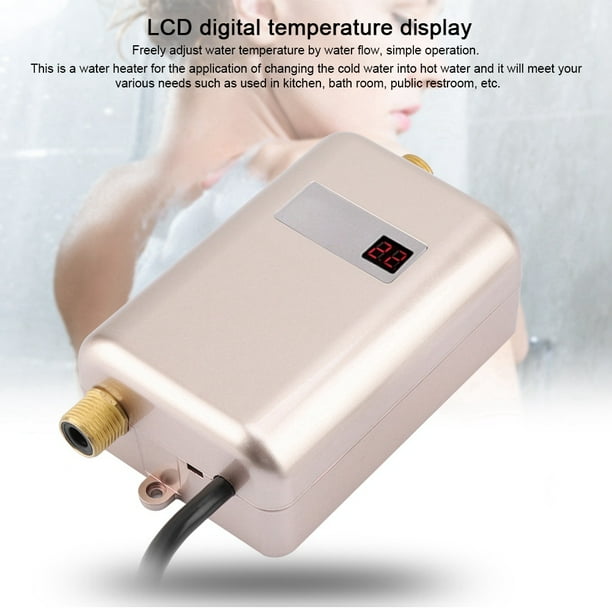 Ccdes Water Heating,Water Heater,110V 3000W Instant Hot Water Heater