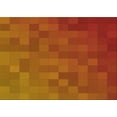 thumbnail image 1 of Ahgly Company Machine Washable Indoor Rectangle Transitional Neon Orange Area Rugs, 7' x 9', 1 of 7