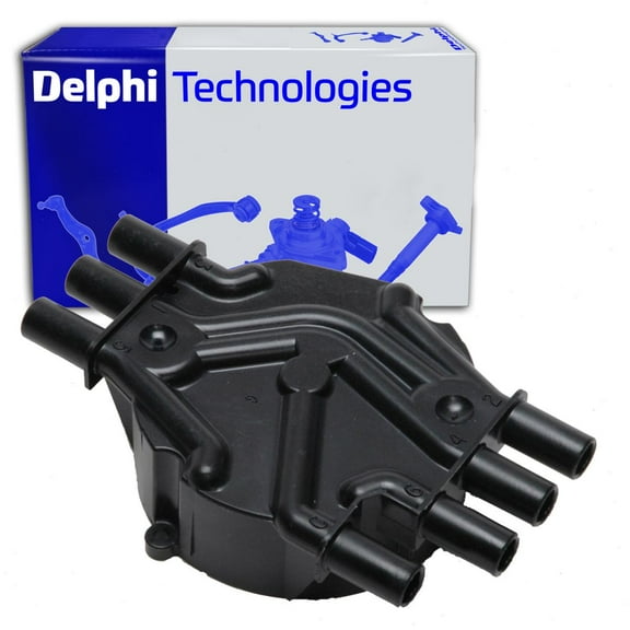 Delphi Distributor Cap compatible with Chevrolet Silverado 1500 4.3L V6 1999-2007