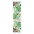 thumbnail image 2 of Unique Loom Outdoor Botanical Collection Area Rug - Foliage (2' 7" x 10' Runner Multi/Blue), 2 of 10