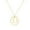 D, variant on Jewelry VerPetridure Women Gift 26 English Letter Name Chain Pendant Necklaces Jewelry