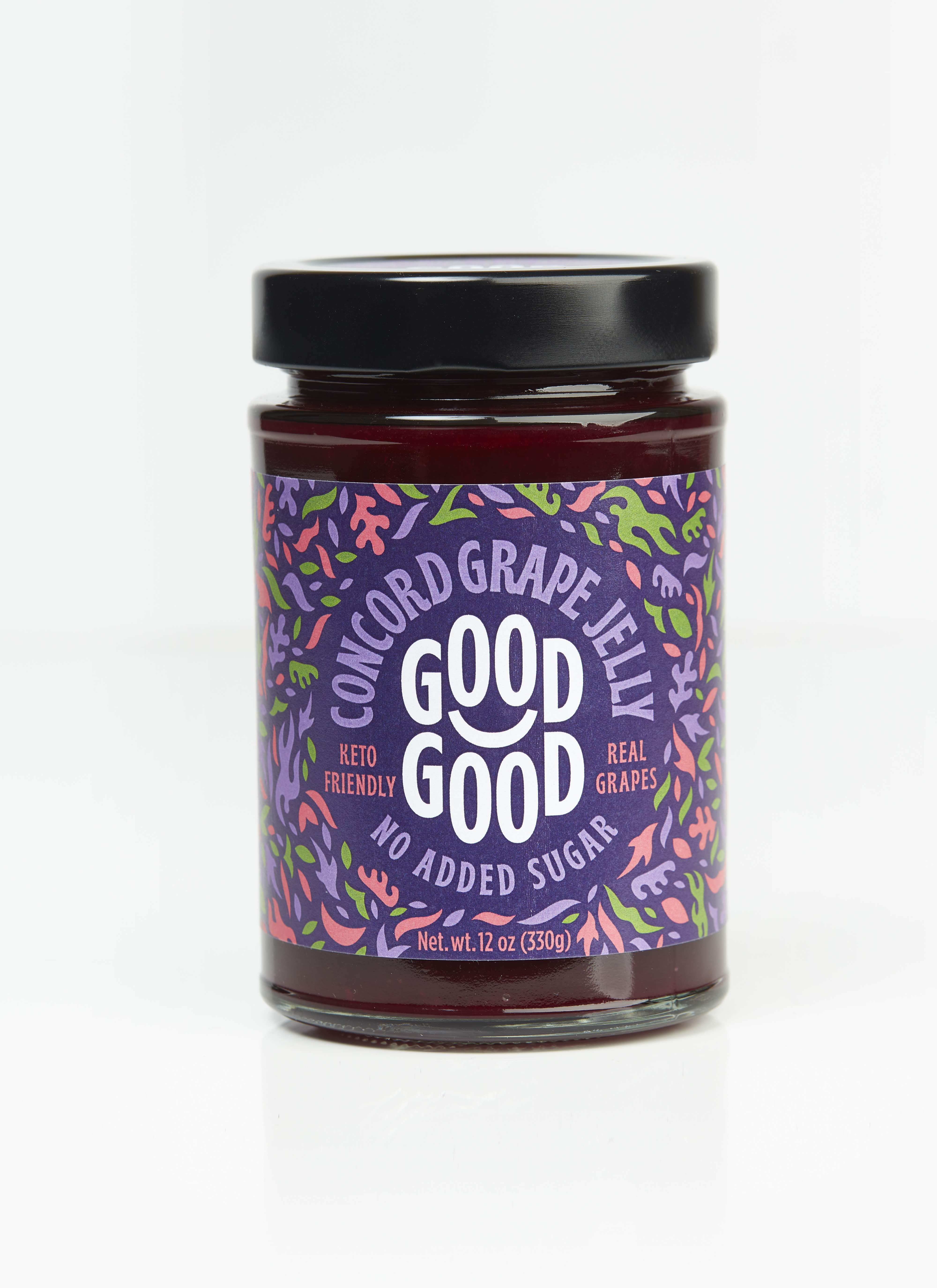 Good Good Keto-Friendly Sweet Grape Jam, 12oz
