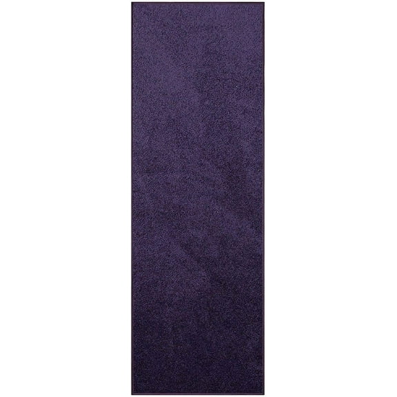 Furnish My Place DC Custom Rug - 4 ft. x 18 ft., Purple, Indoor Rug for Bedrooms, Hallways, Living Rooms, Machine Made